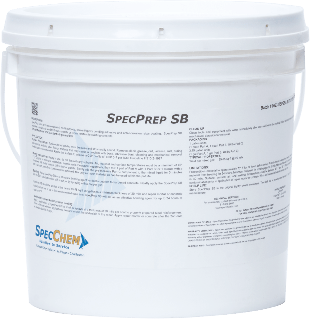 SpecPrep SB Structural Concrete Bonding Agent - POS ONLY SpecChem