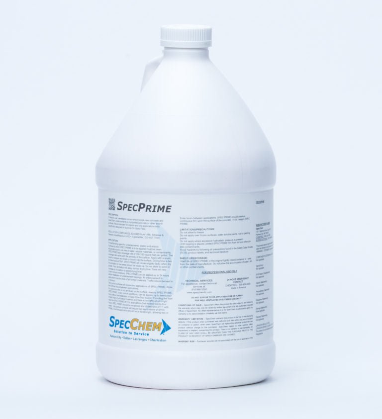 Specprime Re-Emulsifiable Underlayment Primer For Specflow SpecChem