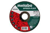 Speed-Flex Ceramic 36 Grit, 7/8", T29 Fiberglass - 25 per Pack - Metabo