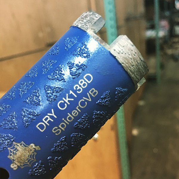 Spider™ Vacuum Brazed Core Bits Nikon