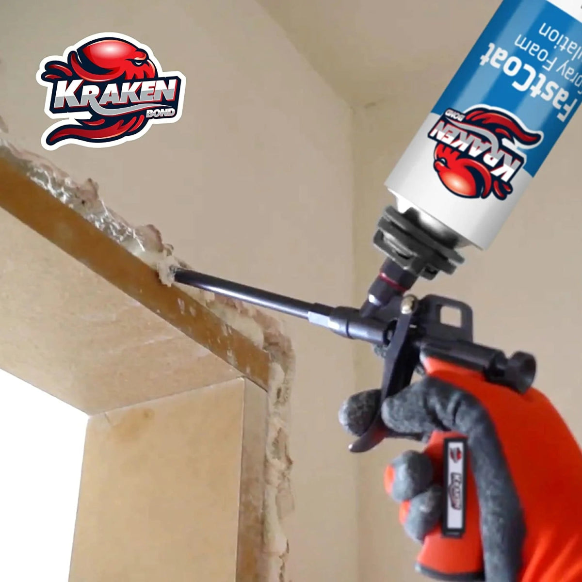 Spray Foam Gun Kraken Bond