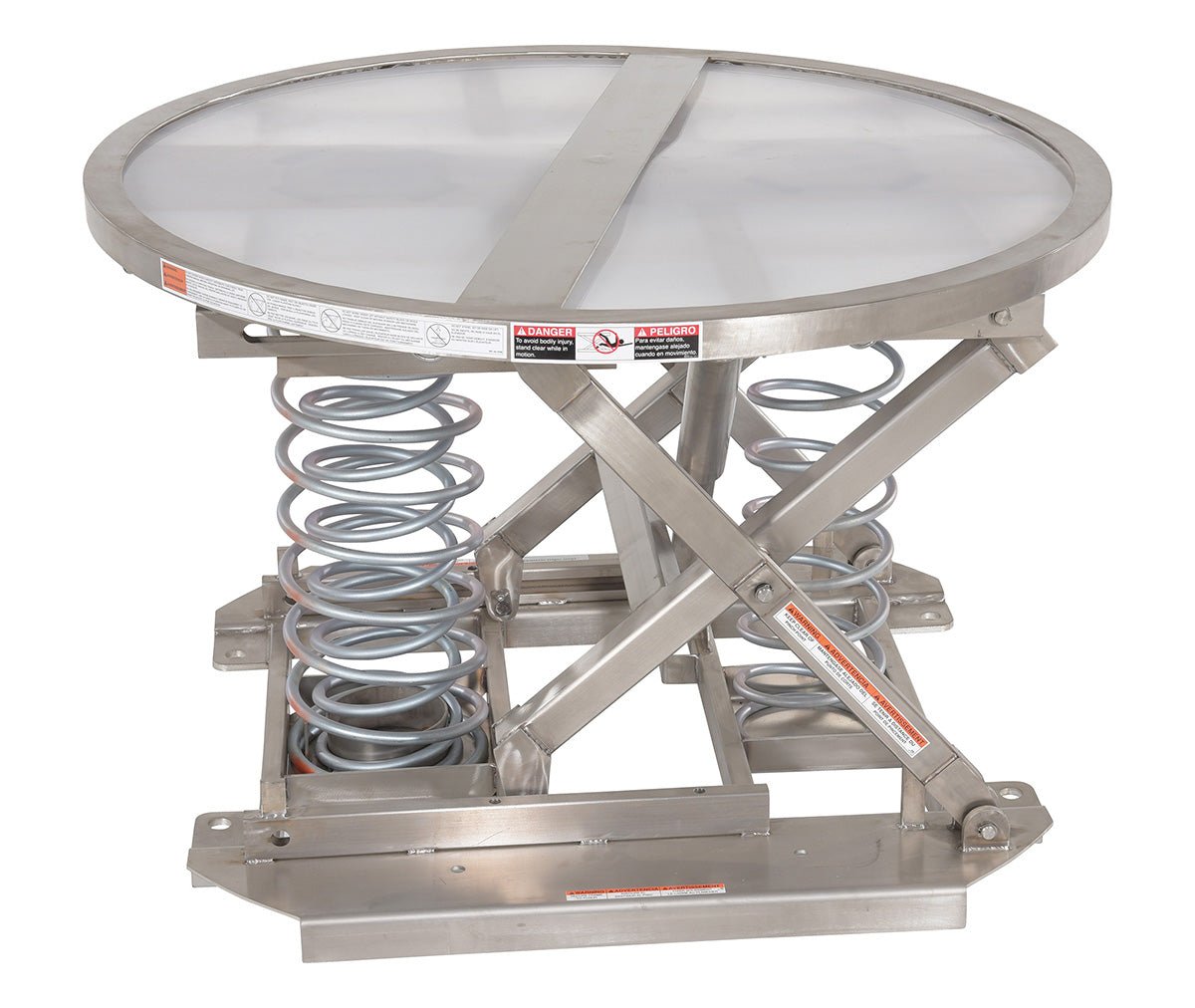 Spring Scissor Tables Vestil