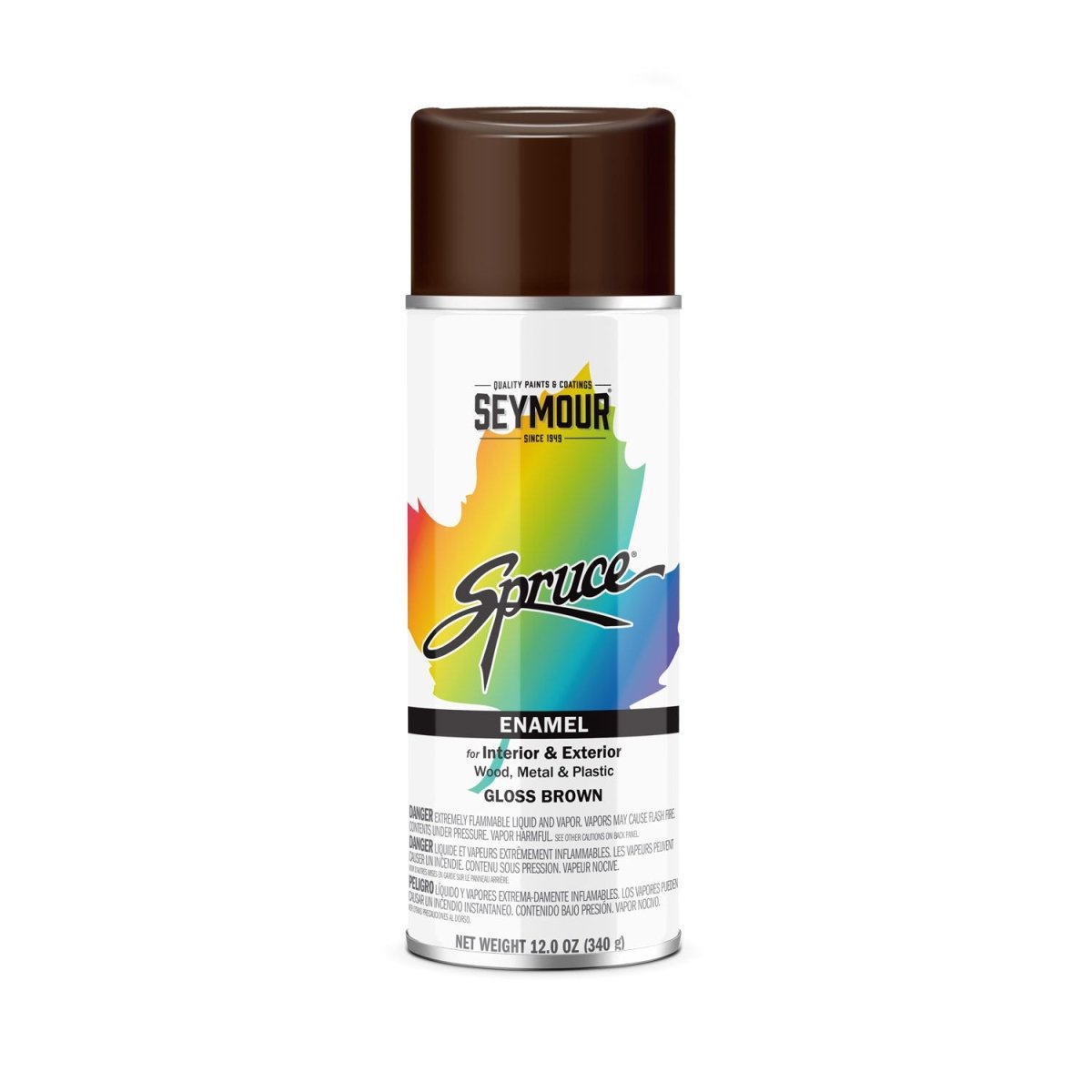 Spruce® General Use Enamels - Case of 12 98-36 Seymour Gloss Brown