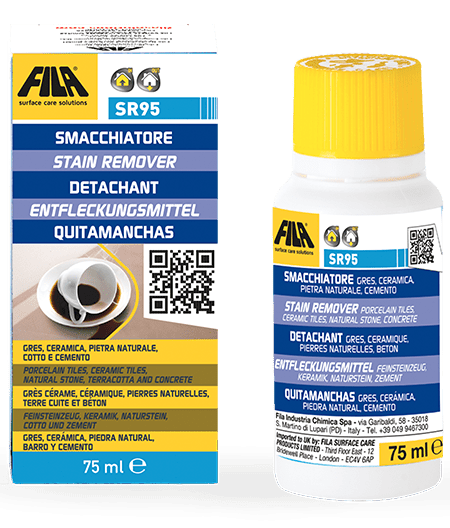 SR95 Stain Remover For Natural Stone & Porcelain 60901012AME Fila Solutions 75ml