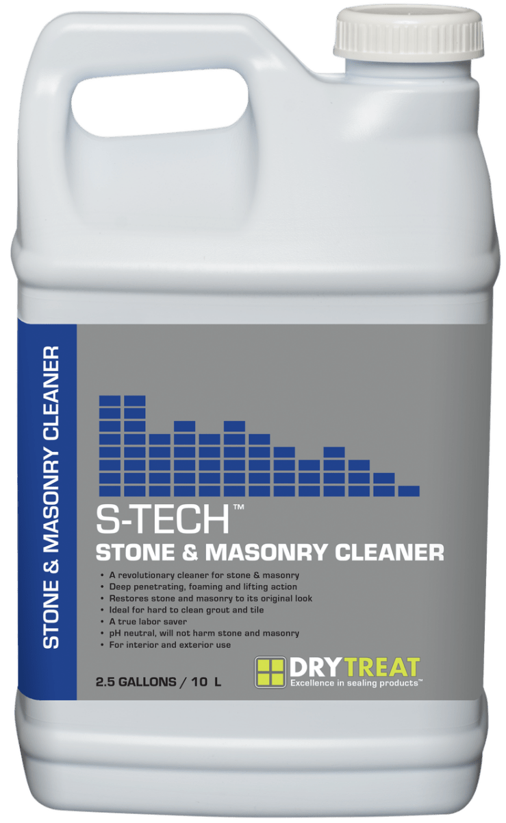 Stain Proof SMC Peroxide Cleaner formerly Dry Treat S-Tech Stone & Masonry Cleaner - Dry Treat