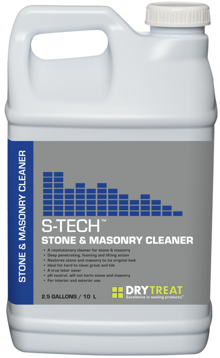 Stain Proof SMC Peroxide Cleaner formerly Dry Treat S-Tech Stone & Masonry Cleaner Dry Treat