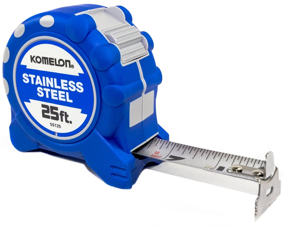 Stainless Steel Gripper Tape Measure - Komelon