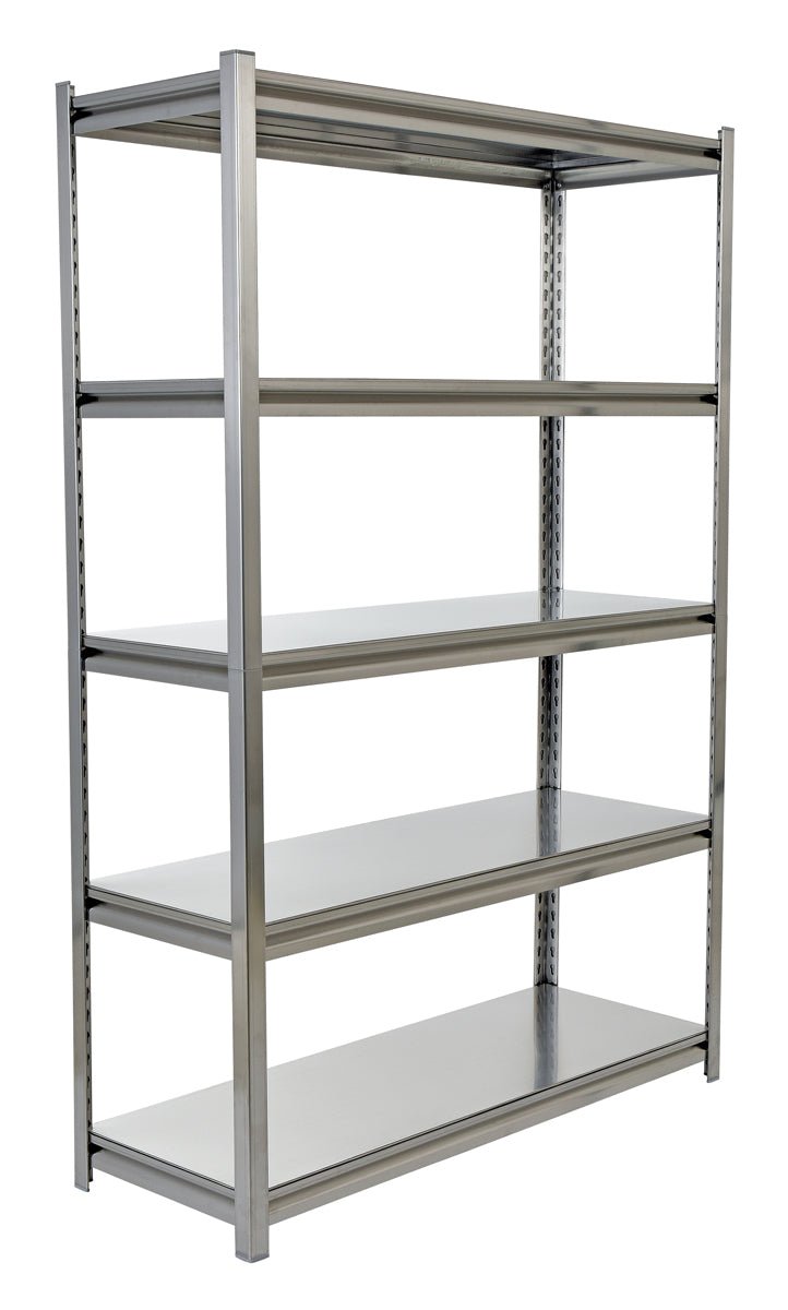 Stainless Steel Solid Rivet Shelving Vestil