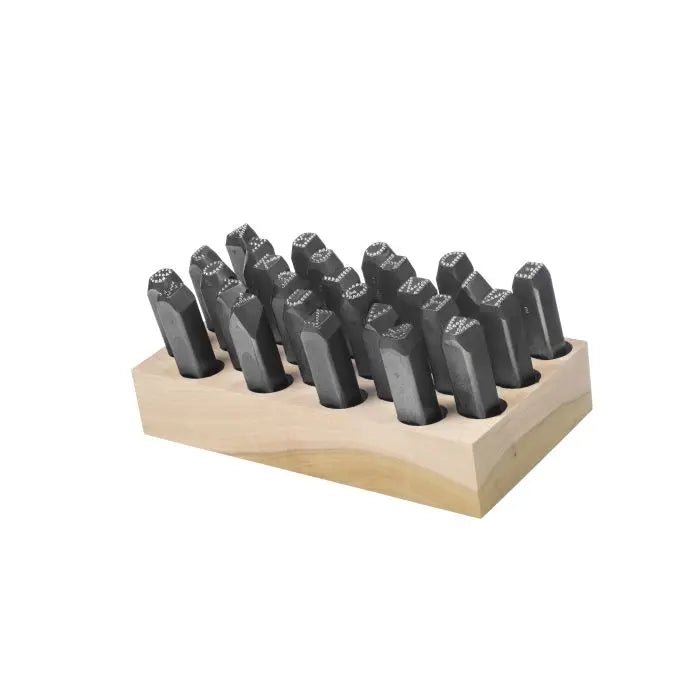 Stamp Set-1/2" Dot Design Letter 27Pcs. CH Hanson