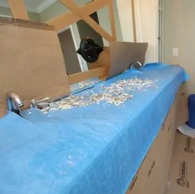 Stay Put® Slip Resistant Padded Surface Protector Trimaco