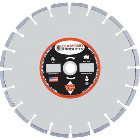 Super Premium Silver Cured Concrete Diamond Blades - SP+ 16068 Diamond Products 10" x .110