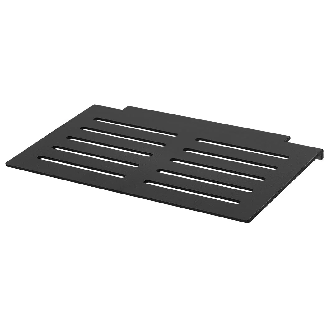 TI-SHELF Rectengular Wall Shelf (Line) TSAC11 LM3 Dural Black