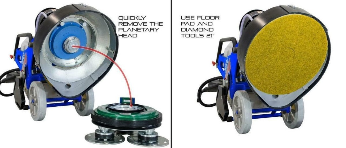 Titan 530 Grinding and Polishing Machine Hypergrinder