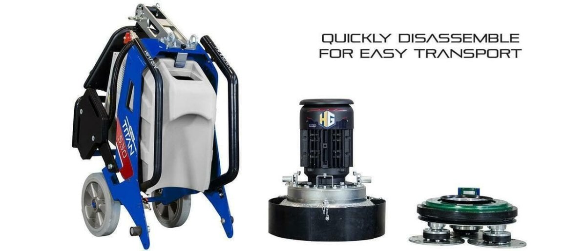 Titan 530 Grinding and Polishing Machine Hypergrinder