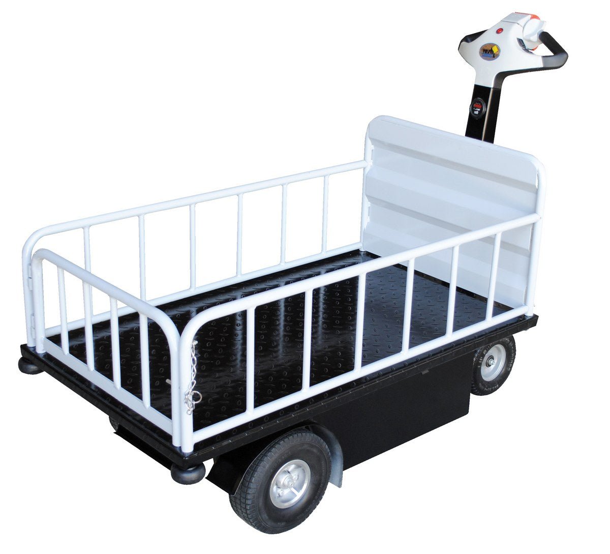 Traction-Drive Carts NE-CART-2 Vestil 24-3/4"x46" - 0 Shelves