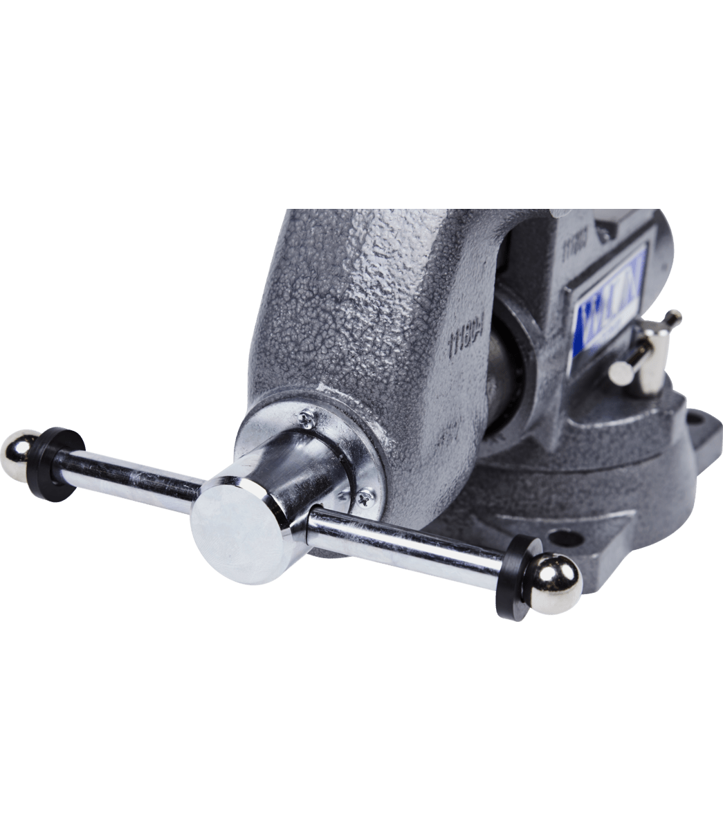 Tradesman 1780A Bench Vise, 8" Jaw Width, 6-3/4" Jaw Opening, 4-3/4" Throat Depth Wilton