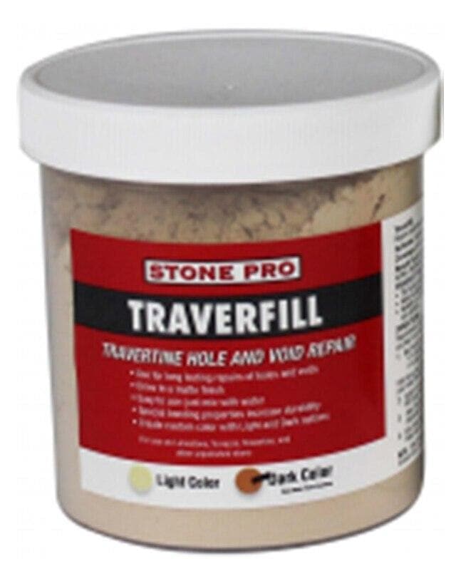 Traverfill Travertine Hole Filler TF-D1 Stone Pro Dark 1 lb