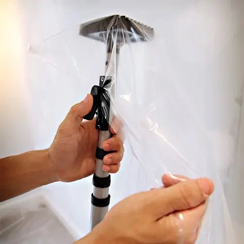 Trimaco E-Z Up® Dust Containment Sheeting Pole 12Ft - 1 case with 4 packs of 2 units each pack Trimaco