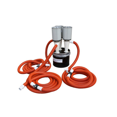3 Way, Multi-User, Portable Dust Collection System Texas Pneumatic Tools