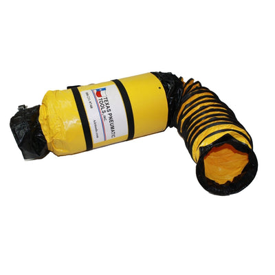 Ducting - 8" w/ Attached Storage Bag Texas Pneumatic Tools