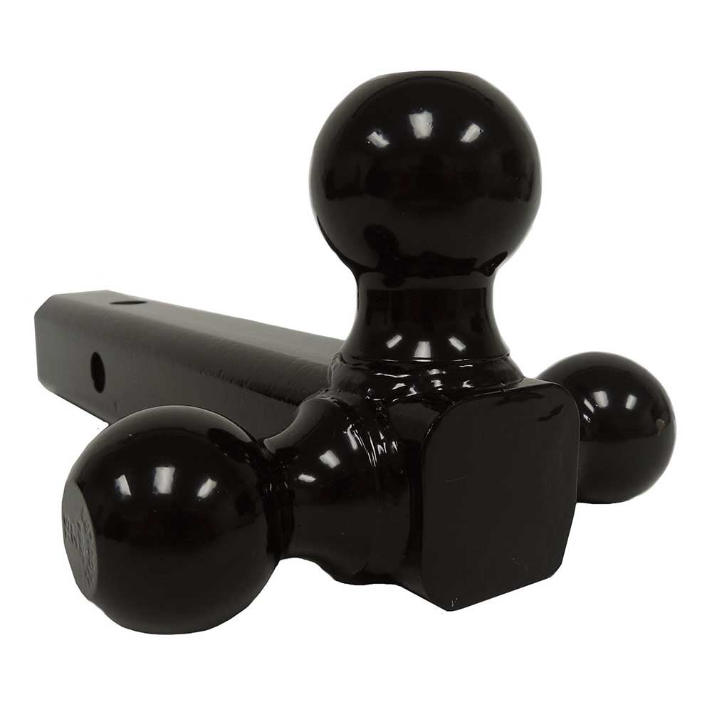 Ultra-Tow 2-In. Tri-Ball Hollow Tube Mount | Class 4 | Black - Ultra-Tow