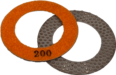Vacuum Brazed Rings for Terrazzo MLVB-Ring-200 Dia Plus 200 Grit