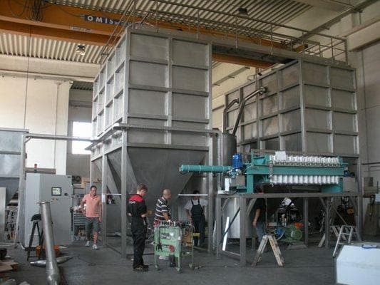 Water Recycling Plant - DEP 210/800 - Diamond Tool Store