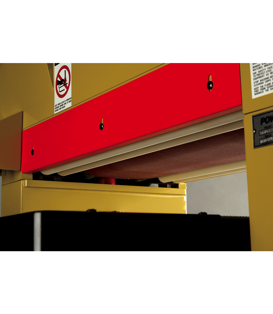 WB-25, 25" Sander, 15HP 3PH 230Vwith DRO Powermatic