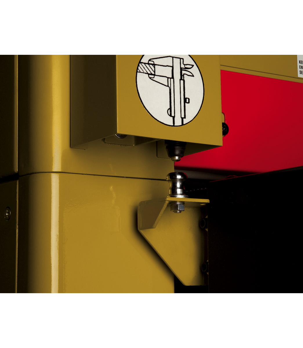 WB-25, 25" Sander, 15HP 3PH 230Vwith DRO Powermatic