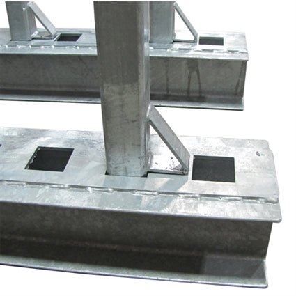 Weha 10' Hippo Slab Bundle Rack Set 190,080 Lb Capacity Weha