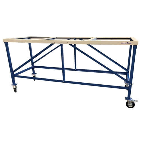 Weha 27" Work Table with White Rubber Top Weha