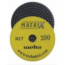 Weha 4" Matrix Diamond Polishing Pads Weha