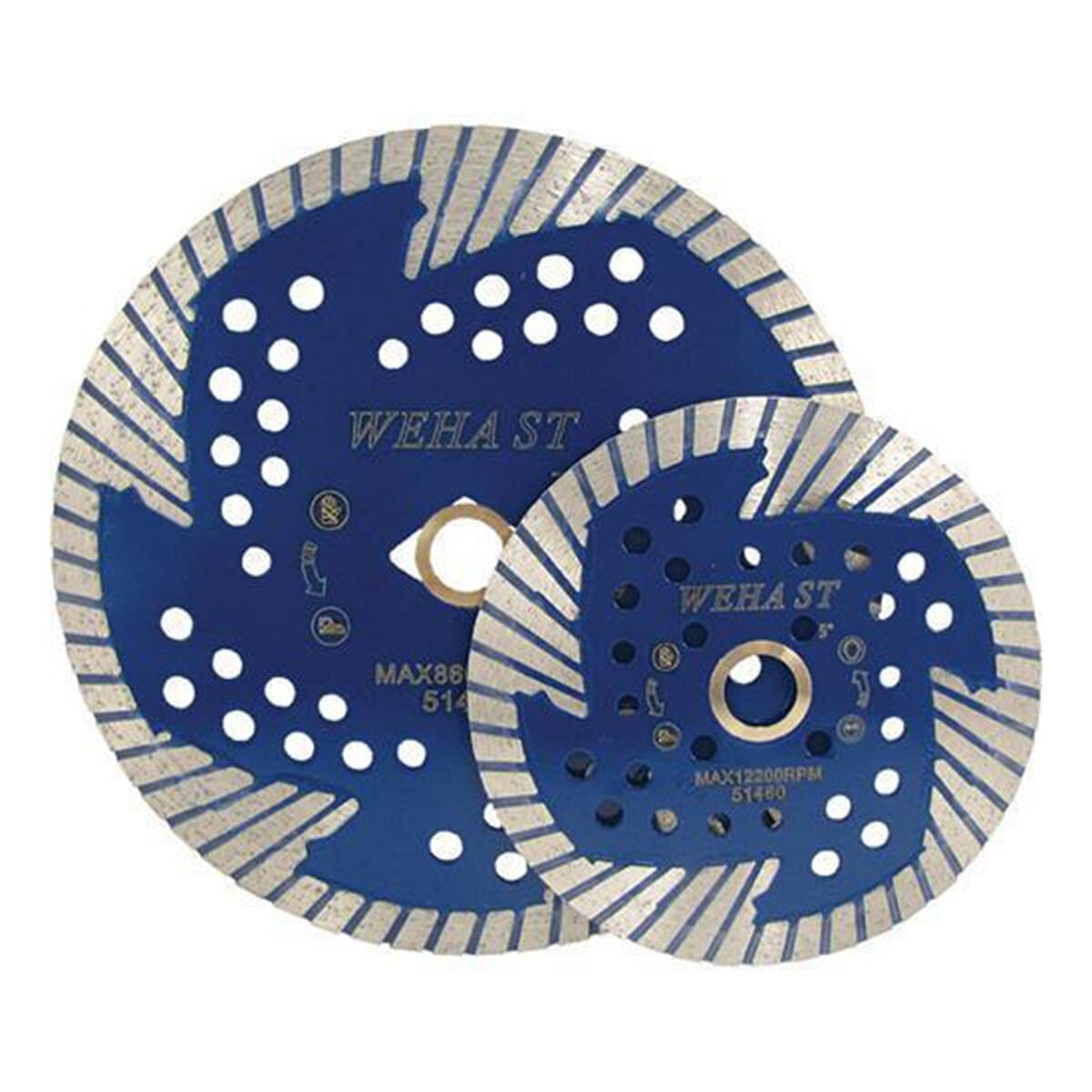 WEHA 5" ST Side Cut Quad Diamond Turbo Blade Weha