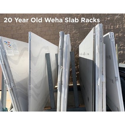 Weha Buffalo Bundle Slab Storage Rack with 72" Poles Weha