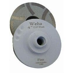 Weha Resin Fill Cupwheel 7682 Weha White Fine