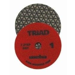Weha Triad 3 Step Dry Diamond Polishing Pads 13371 Weha Step1