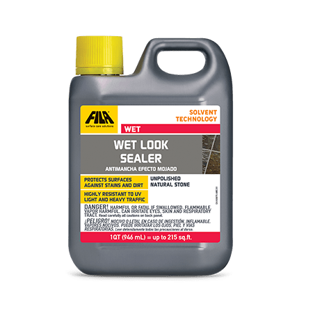 WET Wet Look Sealer (1 QT – 6 Count) - Fila Solutions
