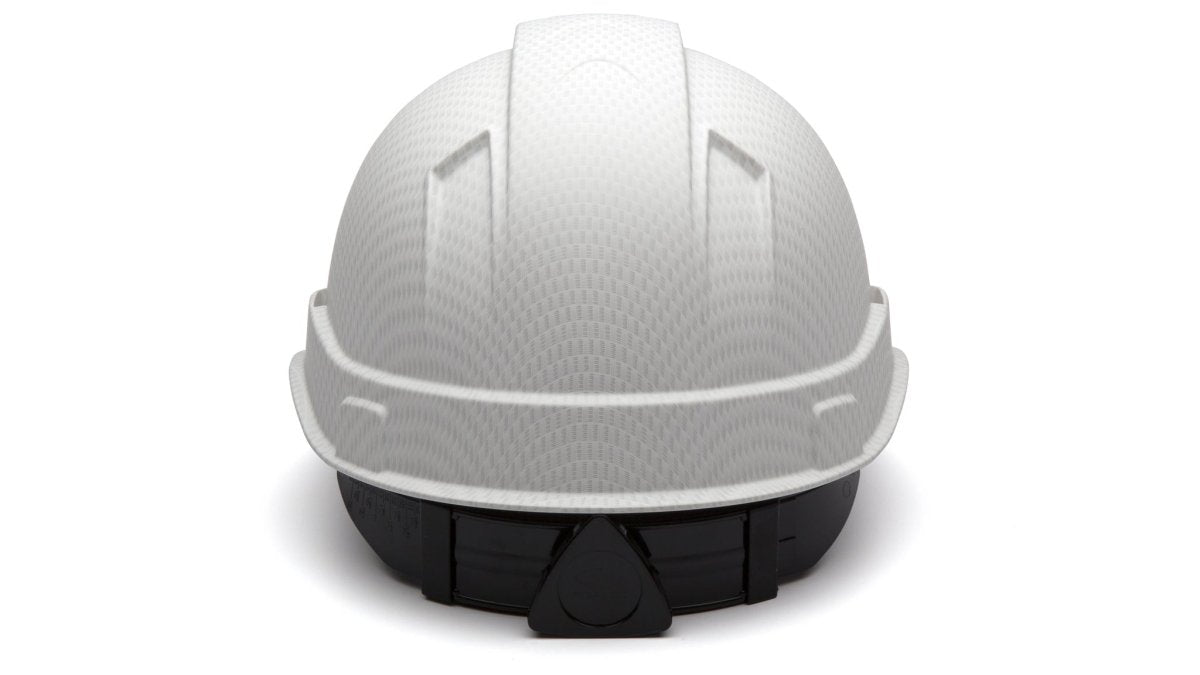 White Ridgeline Cap Style Hard Hat - graphite Pyramex