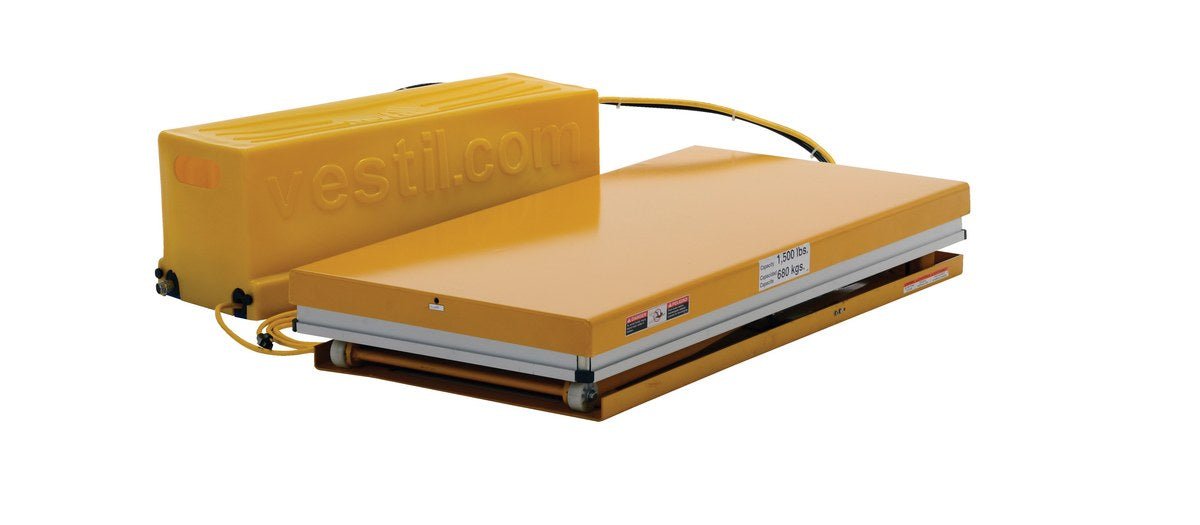 Work Station Electric Hydraulic Scissor Tables Vestil