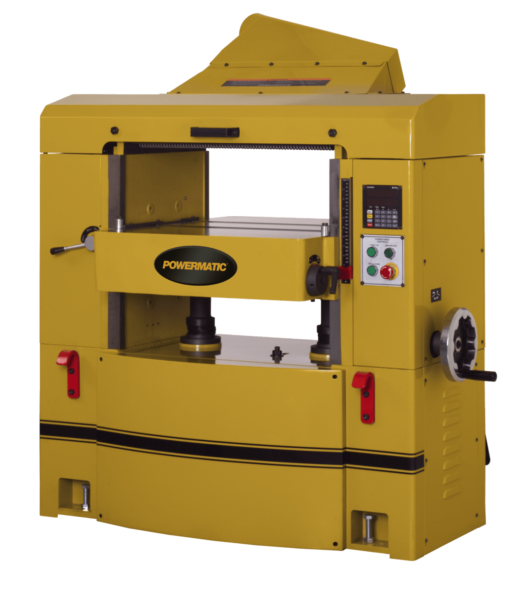 WP2510 Planer, 15HP 3Ph 230VHelical Head Powermatic