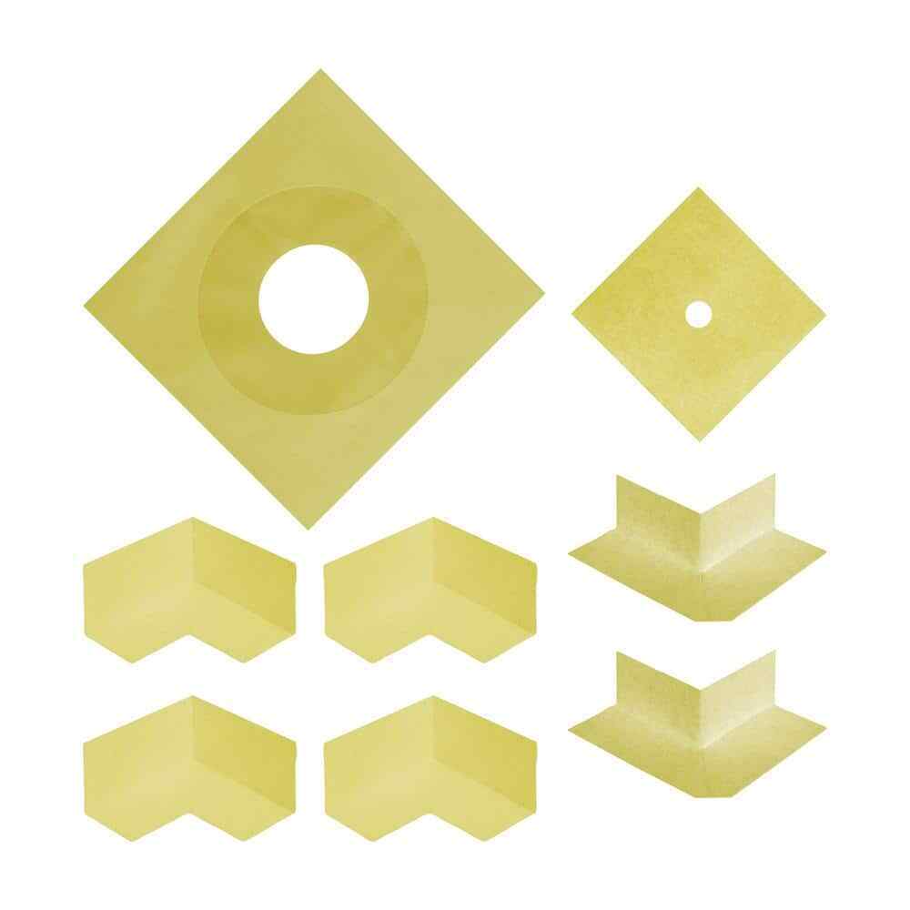 WPDS DURABASE WP Waterproofing Accessory WPDS Dural Kit - 4 Internal/2 external/1 Pipe Collar/1 Valve Collar