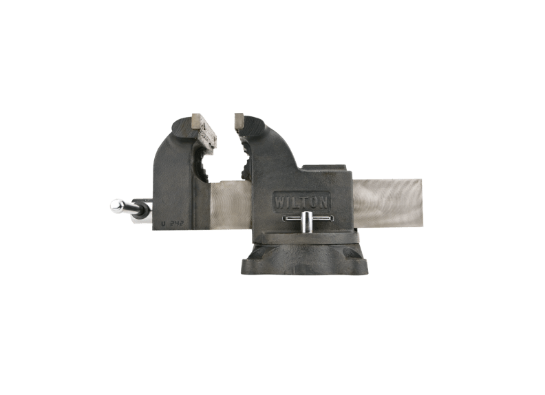 WS6, Shop Vise, 6" Jaw Width, 6" Jaw Opening, 3-1/2" Throat Depth Wilton