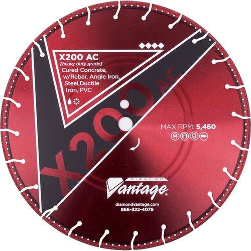 X200-AC Heavy Duty Blade Diamond Vantage