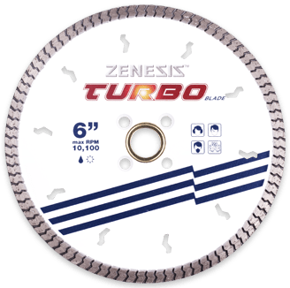 Zenesis™ Turbo Blade ZRG10S0610CR Zenesis 6 Inches