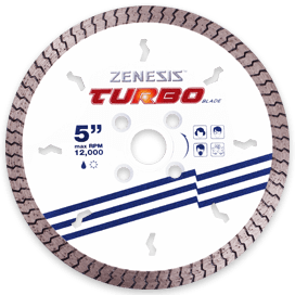Zenesis™ Turbo Blade ZRG10S0510CR Zenesis 5 Inches