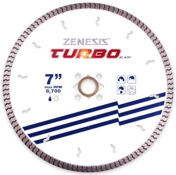 Zenesis™ Turbo Blade ZRG10S0710UR Zenesis 7 Inches