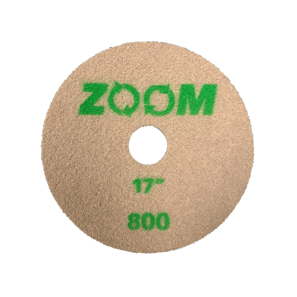 ZOOM Diamond Impregnated Pads FP-ZM-17DIP0800 Stone Pro 17" 800
