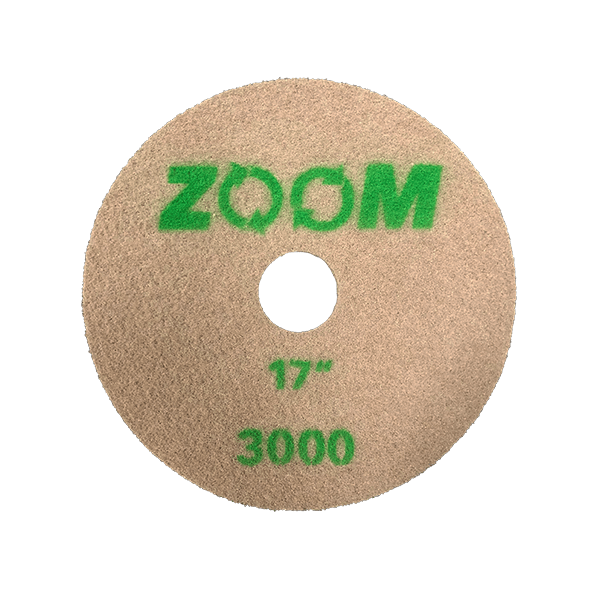ZOOM Diamond Impregnated Pads FP-ZM-17DIP3000 Stone Pro 17" 3000