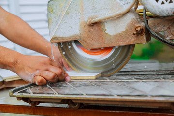 A Beginner's Guide to Using a Wet Tile Saw - Diamond Tool Store