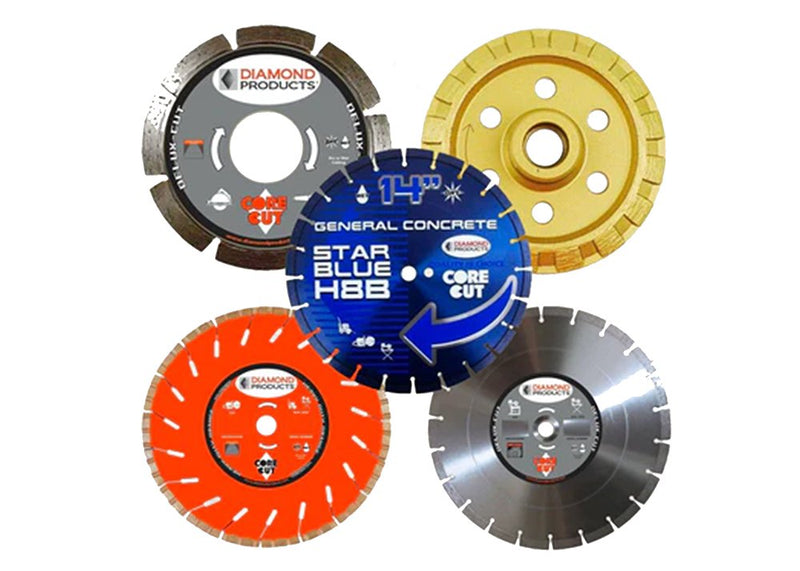 Concrete, Asphalt, Brick, Pavers Blades